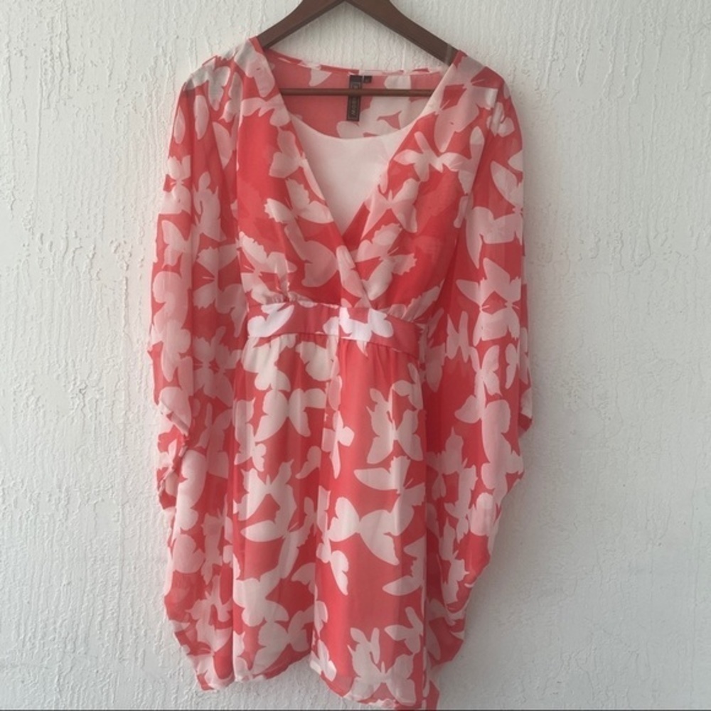Cover up Beach bat sleeves Black knots L Yola beachwear - Picture 9 of 10